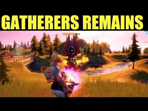 How to "deal damage with a gatherers remains" ALL Locations - Fortnite guide