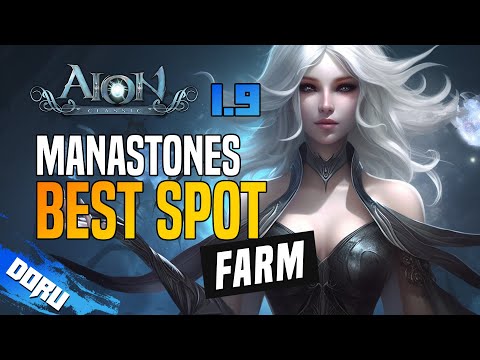 Aion Classic EU 1.9 - Mana Stone - BEST farming spot