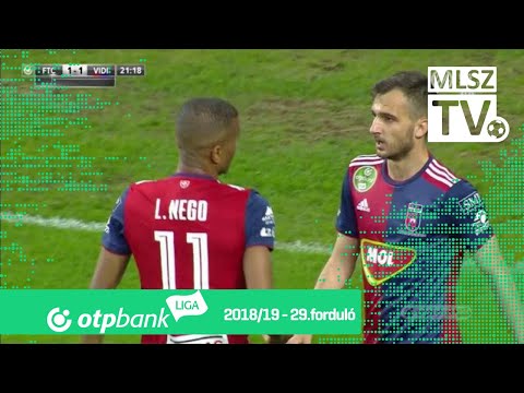 Nego Loic gólja a Ferencvárosi TC – MOL Vidi FC mérkőzésen
