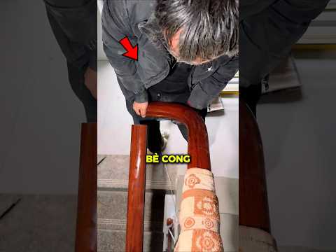 Bí mật sau tay vịn cầu thang cong