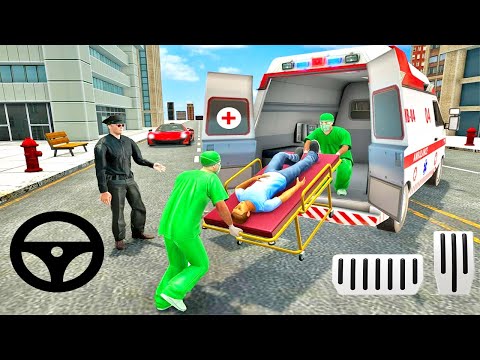 City Ambulance Emergency Rescue 2020: New Ambulance Van Driving Simulator - Android Gameplay 3d