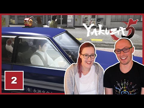 Taxi Simulator Kiryu! | Let's Play Yakuza 5 Remastered | Part 2