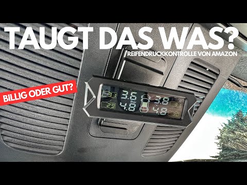 Billigstes Reifendruck Kontrollsystem RDKS TPMS von Amazon - Taugt das was?