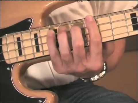 Tonleitern für Bassgitarre in 3D