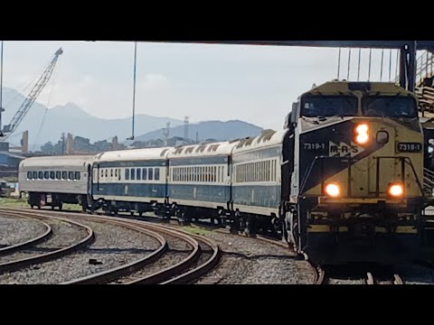 Partindo de Santos SP com trem de passageiros
