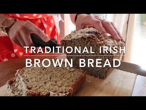 HOW TO MAKE TRADITIONAL IRISH BROWN BREAD! EASY, QUICK & HEALTHY | Sinead Davies