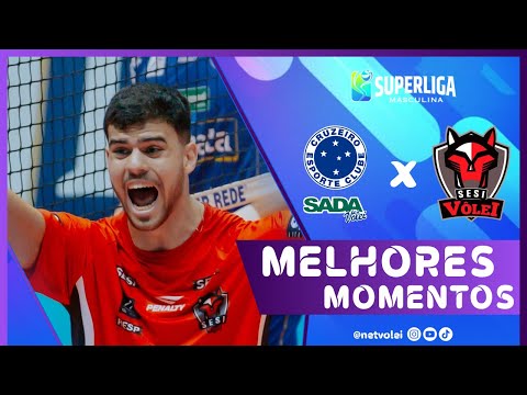 SADA CRUZEIRO vs SESI BAURU | Highlights | Men's Super League 25/26