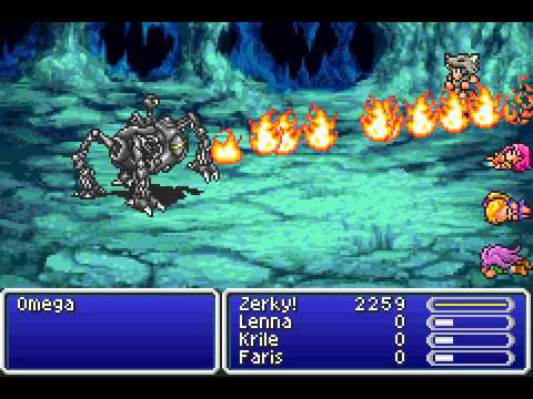 Final Fantasy V - Solo Omniserker: Boss 42 - Omega
