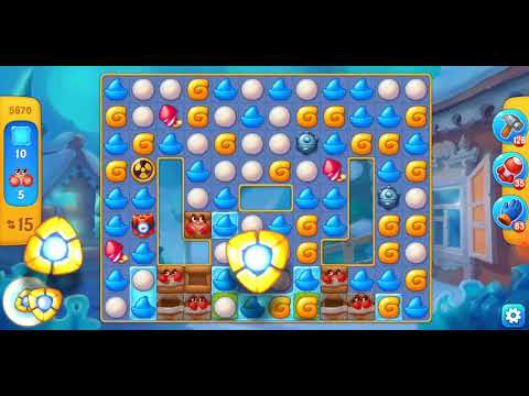 Fishdom. 5670 level no boosters and diamonds