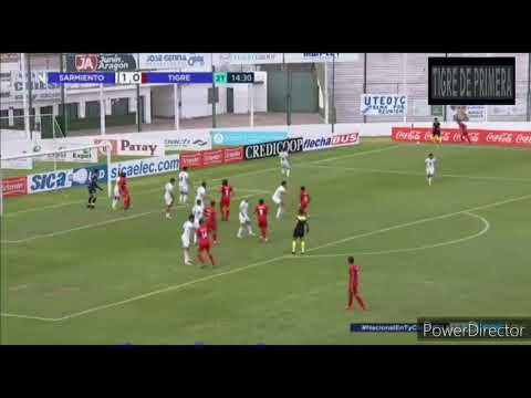 Primera Nacional Sarmiento 1 Tigre 1(GOL de Becker, TIGRE DE PRIMERA)
