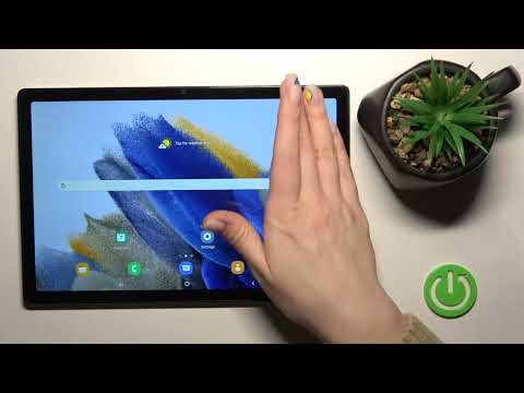 How to Turn enable Silent Mode on Samsung Galaxy Tab A8 2021 | Block Sounds and Vibrations