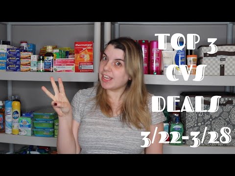Top 3 CVS Deals 3/22-3/28