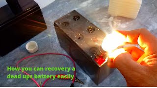 how to repair UPS battery at home.