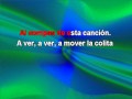 A Mover La Colita- La Sonora Dinamita (Karaoke ...