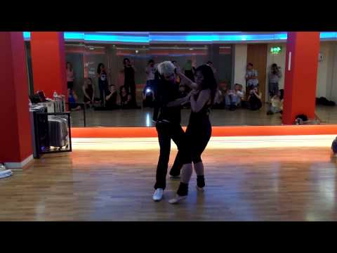 Kamacho, Livon & Lucy Freestyle Brazilian Rio Zouk Demo, London UK, November 2013