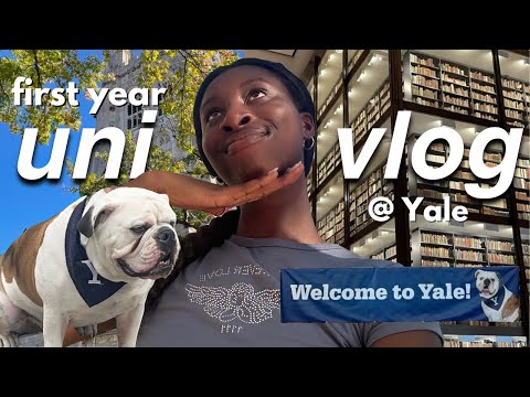 First year at Yale| move-in, first day of school,  college party, campus life, breakdowns, etc.