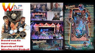 #new  We Are Pinball Show #48 / David van Es Barrels of FUN. An hour Xtra show on WAP Podcast!