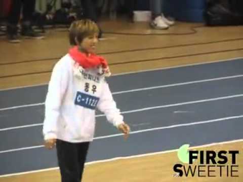 120108 [FANCAM] Dongwoo's exercise {lol} @ MBC Idol Athletics Championship