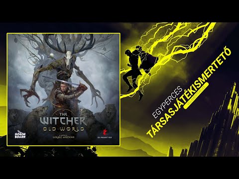 #411. The Witcher: Óvilág | Egyperces társasjátékismertető - Game-Obscura