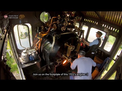 Footplate Cab Ride Hanomag engine 26: Medemblik - Hoorn 14/5/2022
