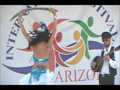 Makara the USA Belly Dance Queen @ Arizona International Festival 2011