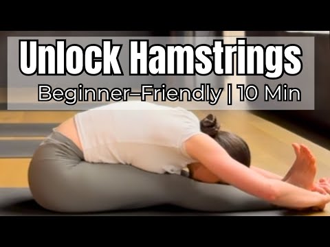 10-Minute Hamstring Flexibility Routine | Yoga for Beginners & Intermediate 
