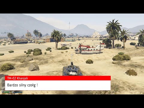Przejażdżka czołgiem TM-02 Khanjali, Tak naprawę Polski prototyp czołgu PL-01 Concept w GTA Online