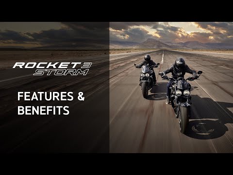 2025 Triumph Rocket 3 Storm R Evel Knievel Limited Edition in Enfield, Connecticut - Video 1