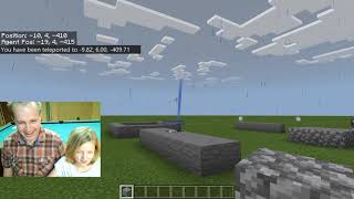 MakeCode for minecraft:Education Edition - Tower Floors with the Agent