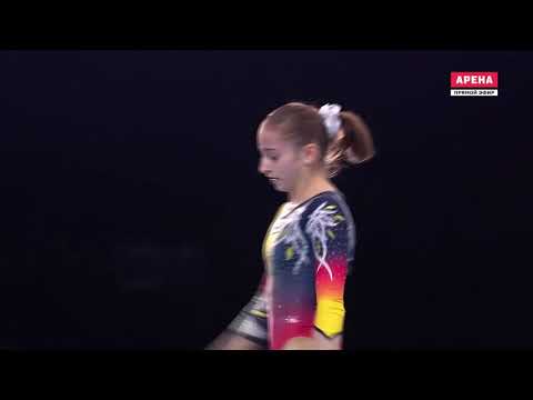 Mara Ceplinschi - FX EF - European ART Gymnastics Ch. Basel 2021