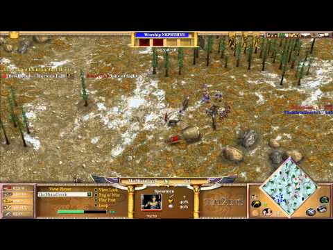 Mista (Set) vs Brickhead (Thor) - Age of Mythology: The Titans