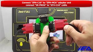 MERCEDES-BENZ "W210" KEY PROGRAMMING WITH ZFH-C09 CABLE- LOST KEY SITUATION