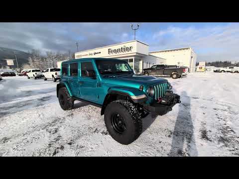 2020 Jeep Wrangler Unlimited Rubicon 4x4 for sale at Frontier Chrysler Dodge Jeep Ram Fiat Ltd. in Smithers, BC
