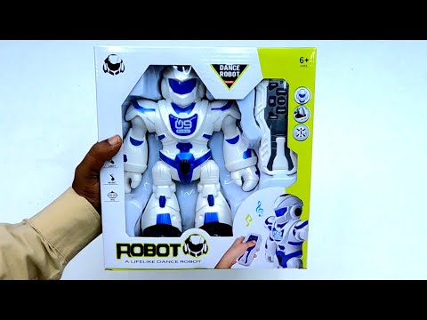 Wireless Remote Controlled Dancing Robot 🤖 with lighting Unboxing