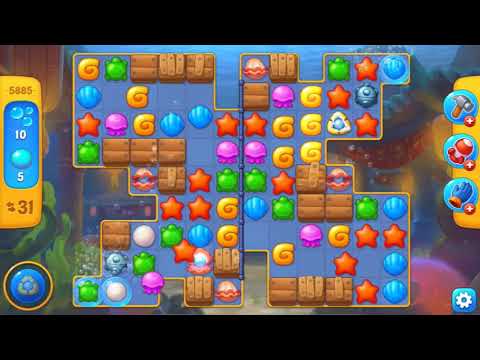 Fishdom  Level 5881 - 5895 🐟