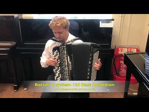 Borsini C system 120 Bass Accordion