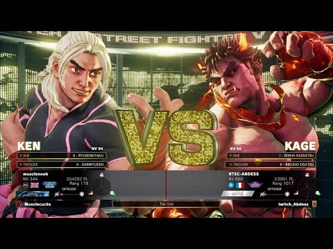 musclenoob (ken) VS (kage) NTSC-ABDESS... Masterz TV