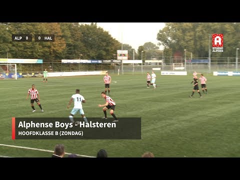Samenvatting Alphense Boys - Halsteren (zondag 21 oktober)