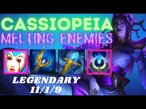 NEW ITEMS ON CASSIOPEIA ARE INSANE | Testing the new items from pre-season 11 on the PBE server.
