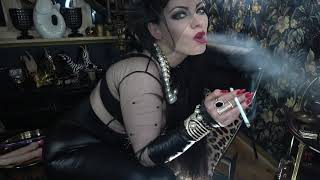 CRUEL SMOKING STEPMOM 8 Lick my ass, stepson!