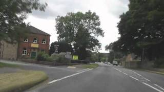 preview picture of video 'Derbyshire by Car - Hazelwood to Duffield in HD July 2009, A Time-lapse journey.'