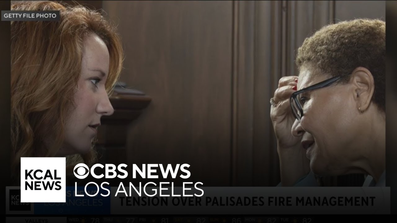 Texts show tension between Mayor Bass, LA County Supervisor Horvath over Palisades Fire management