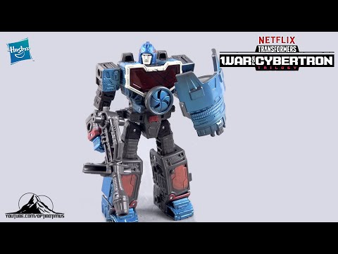 @Netflix @TransformersOfficial War For Cybertron Deluxe Class SCRAPFACE Video Review