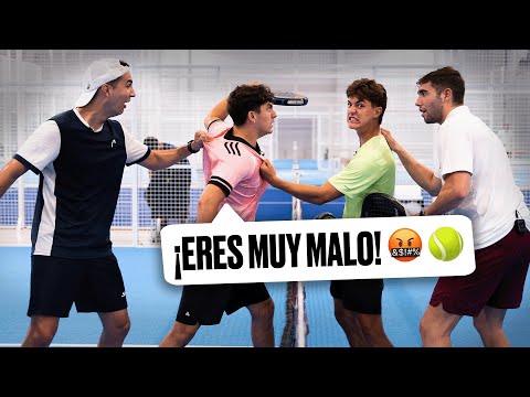 XBUYER & TRESCO vs ERIC RUIZ & KIWI - PARTIDO de PADEL *Los Buyer se pican*