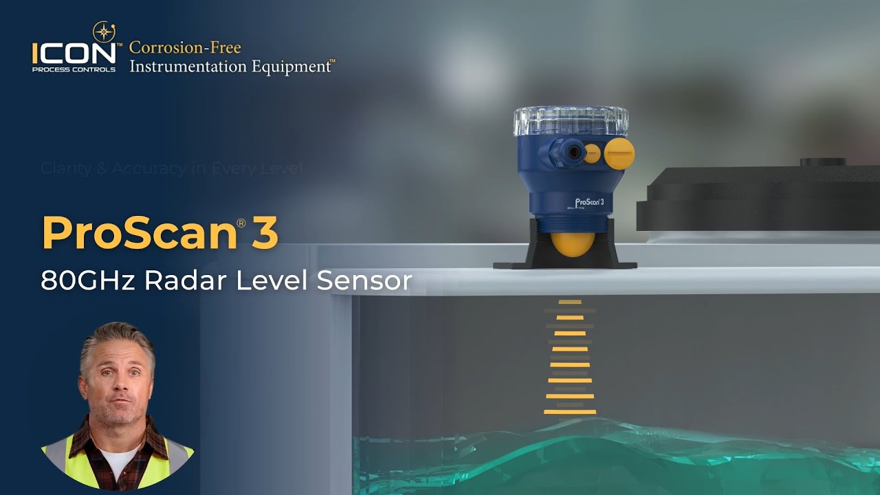 ProScan®3 Radar Level Sensor | 80GHz High Precision Tank Monitoring