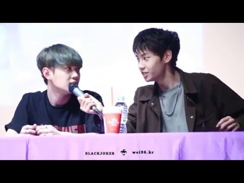 160422 업텐션 웨이 홍대 팬사인회 (up10tion wei)