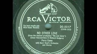 Perry Como - No Other Love (original 78 rpm)