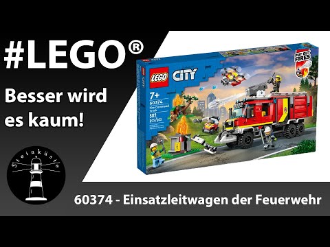 Everything has been achieved, we can't expect better - LEGO® 60374 Fire Brigade Command Vehicle