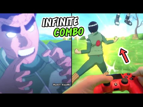 Naruto Ultimate Ninja Storm 4 - Might Guy Infinite Combo