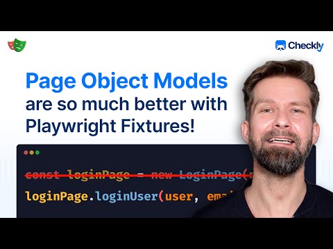 How to combine POMs (Page Object Models) with Playwright Fixtures for better developer experience